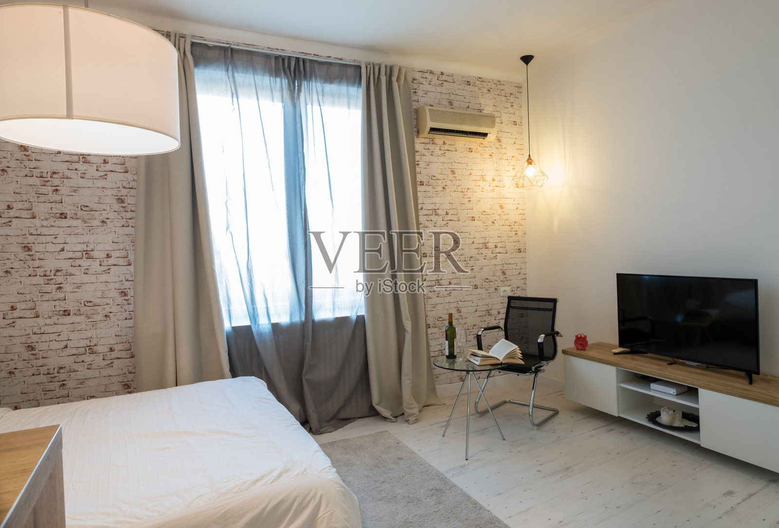 现代欧洲小型内饰照片摄影图片