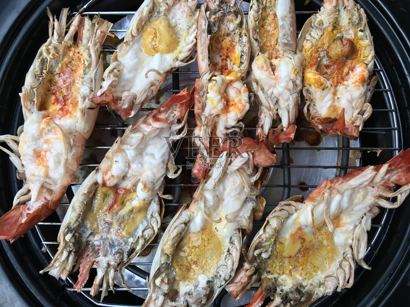 烤虾照片摄影图片