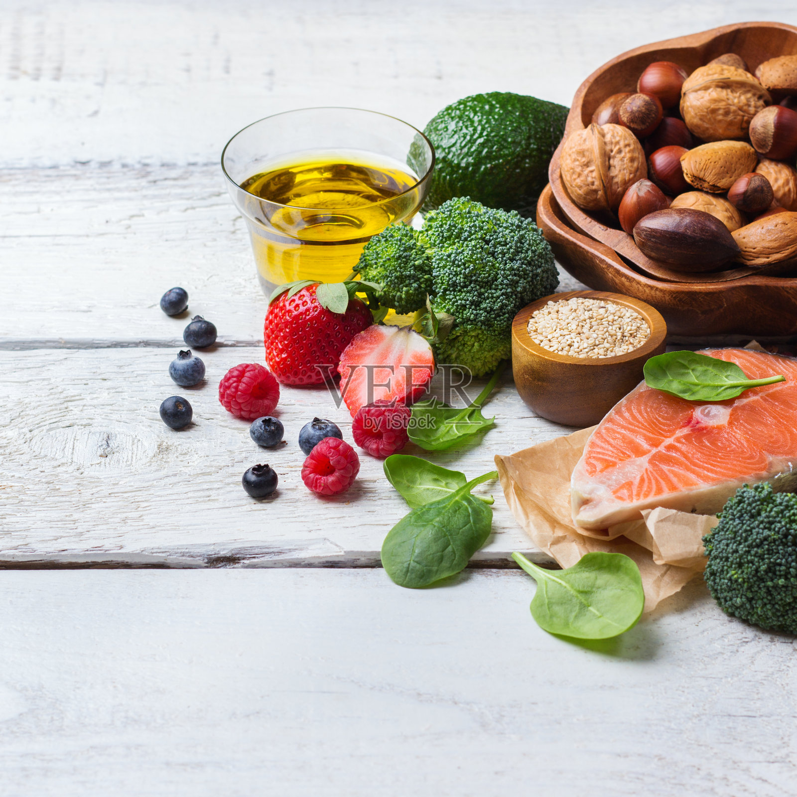 选择健康食品为心，生活理念照片摄影图片