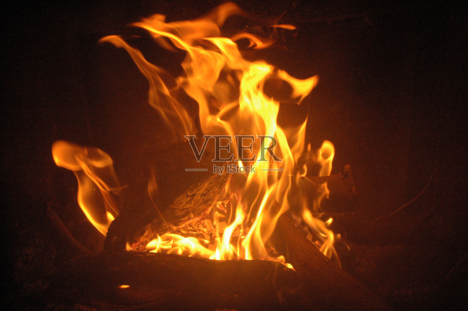 西班牙人着火了照片摄影图片