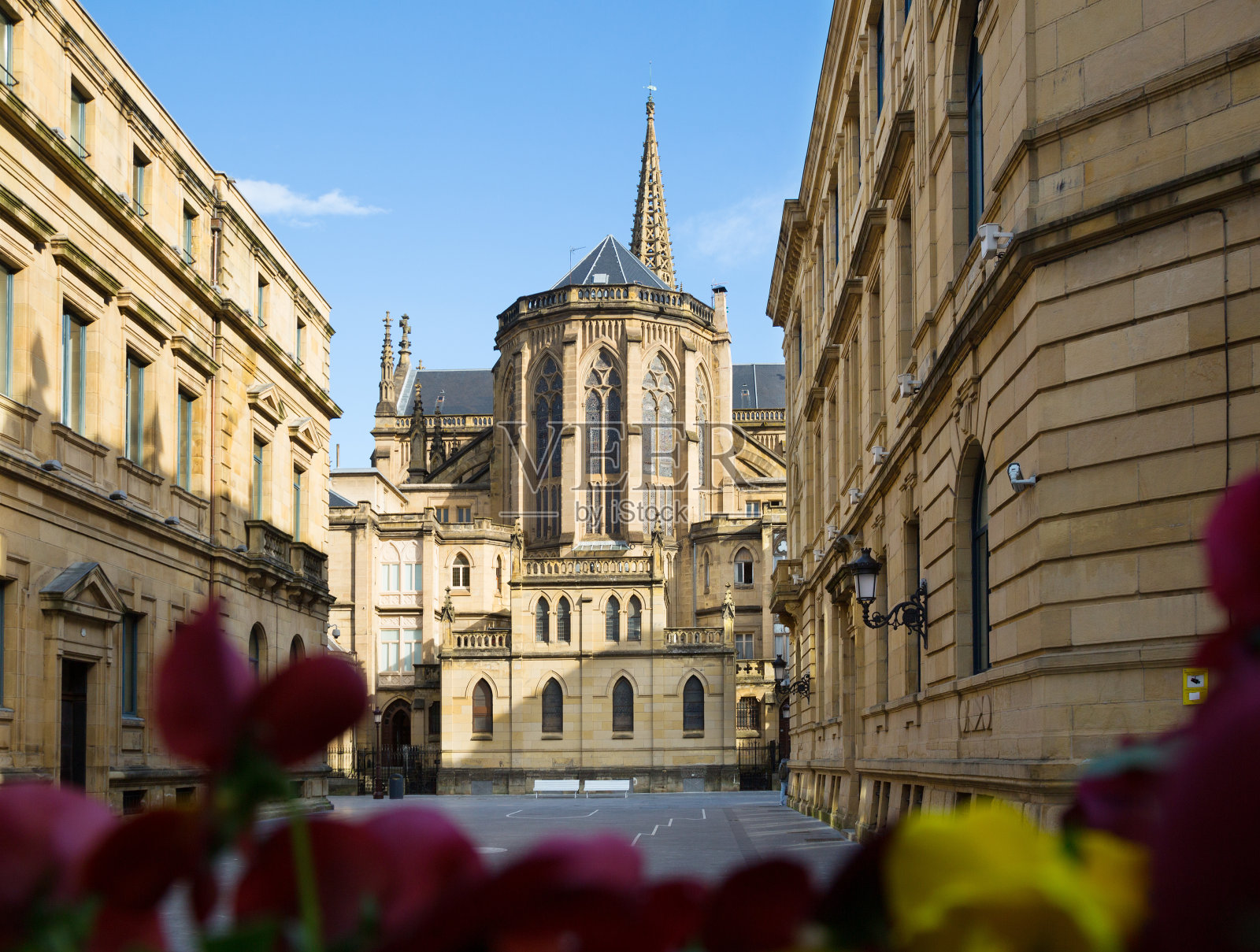 圣塞巴斯蒂安的好牧人大教堂照片摄影图片