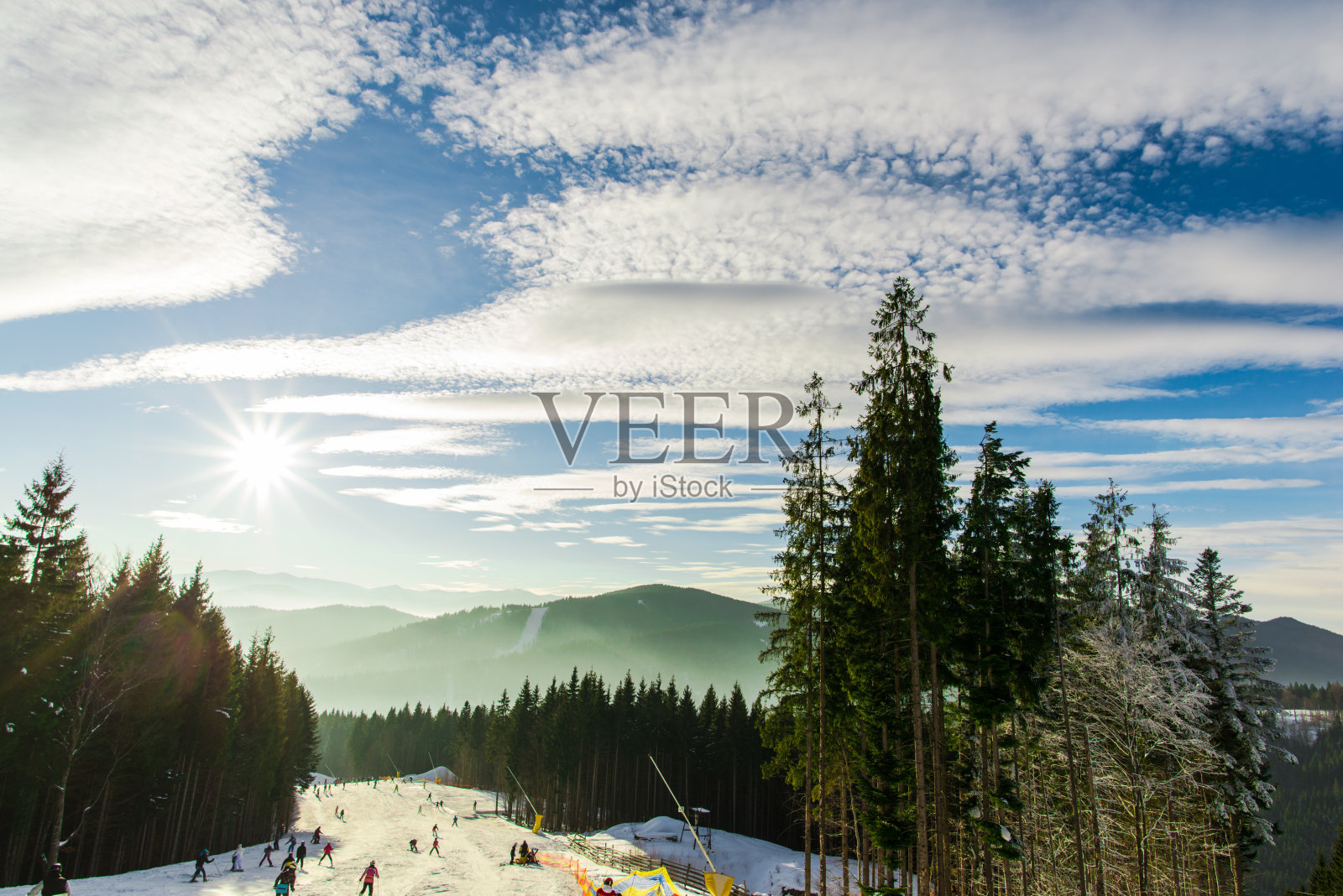 冬天的风景照片摄影图片