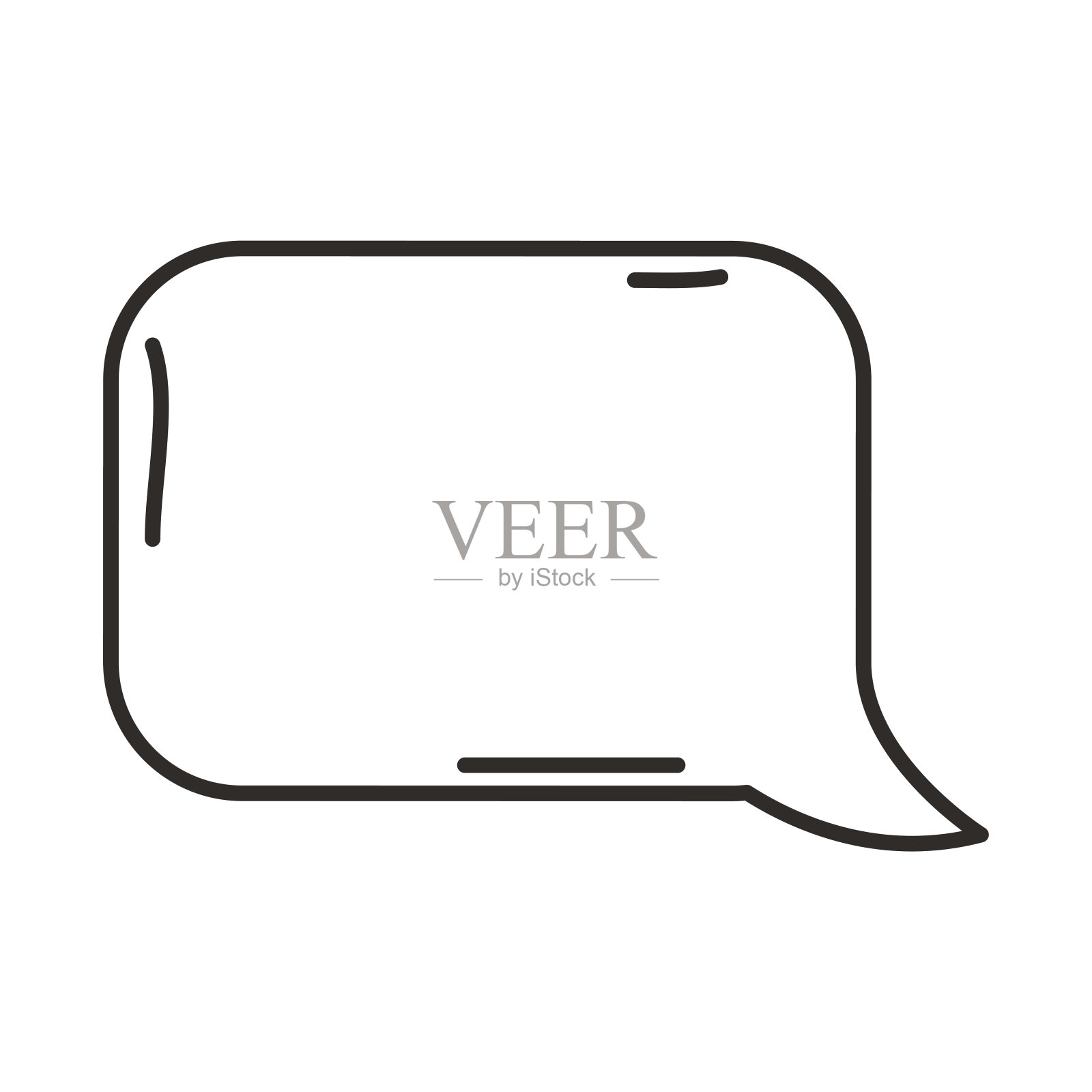 语音气泡隔离图标图标素材