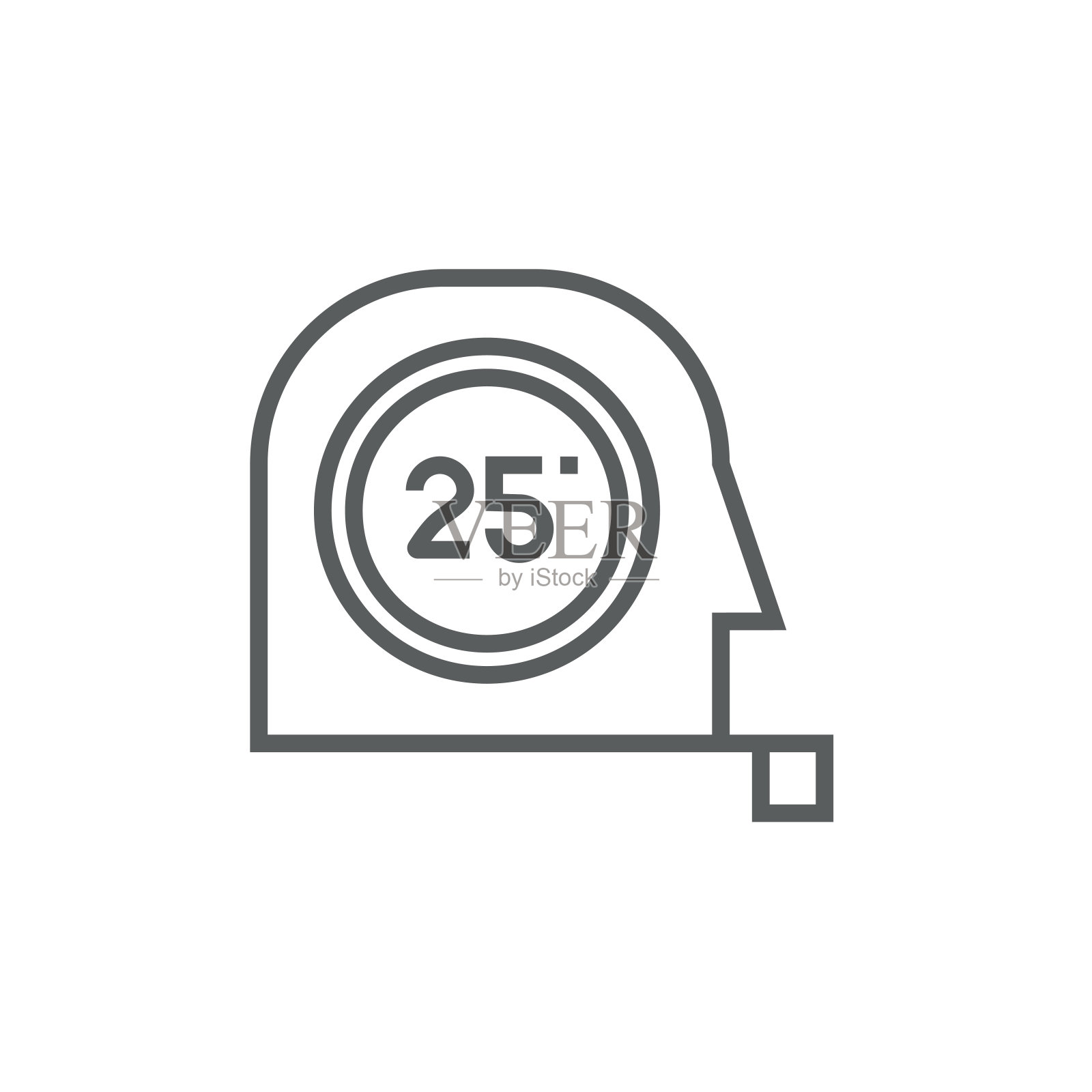 卷尺线图标图标素材