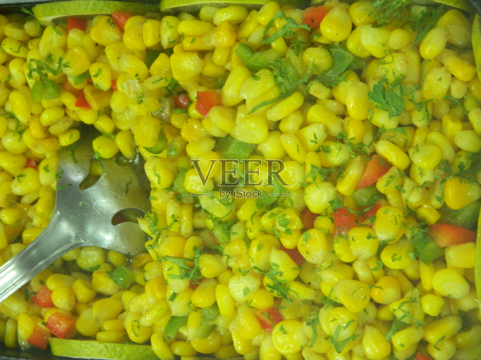 玉米沙拉照片摄影图片