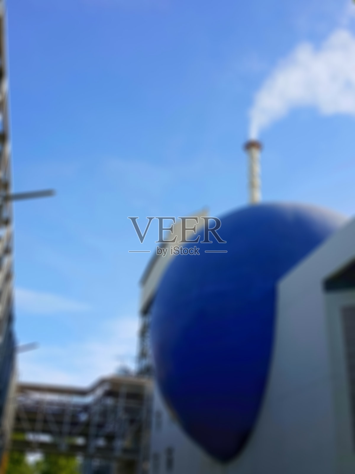 模糊的背景图像的工厂照片摄影图片