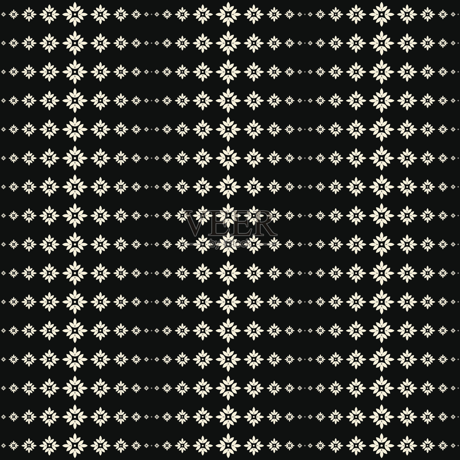 现代时尚花型花卉图案插画图片素材