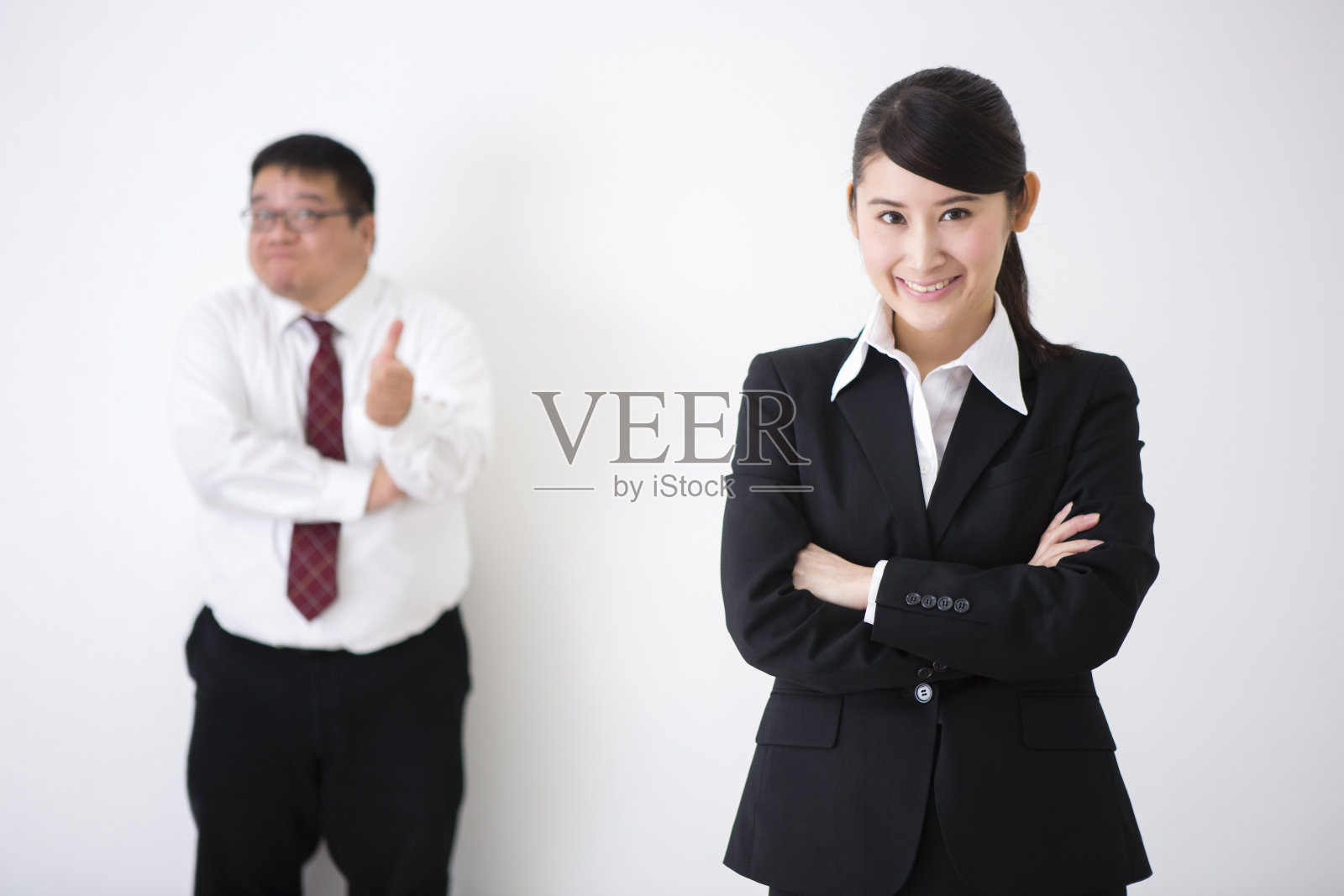 上级和下属照片摄影图片