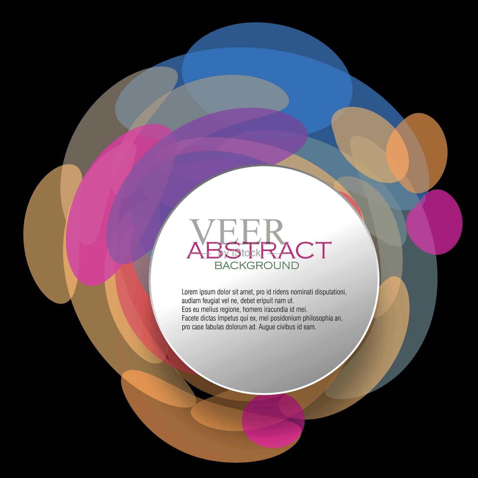 美丽的抽象背景插画图片素材