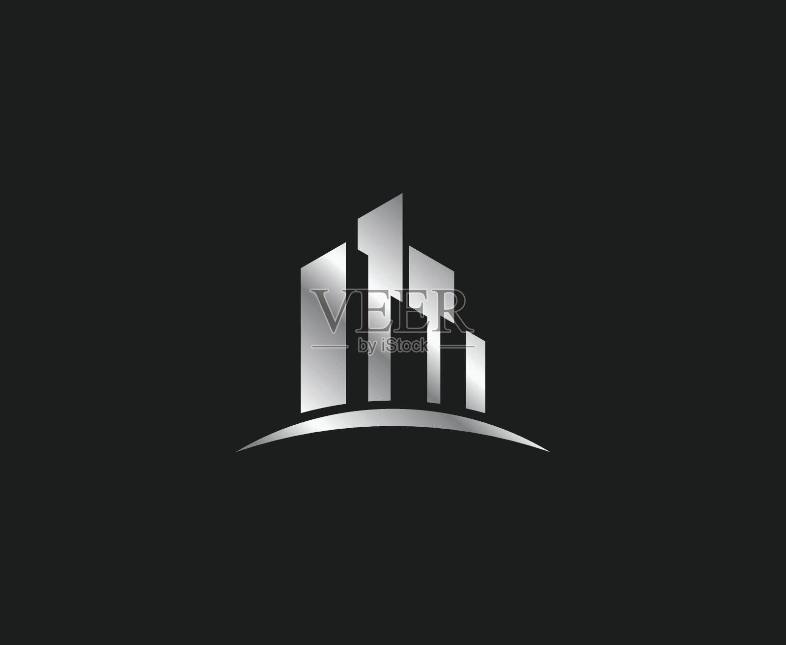 建筑图标插画图片素材