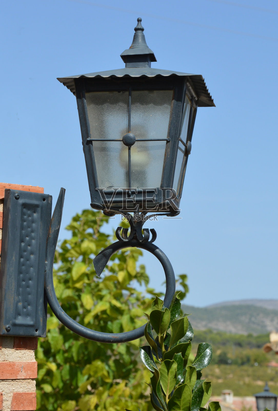 光路灯柱照片摄影图片