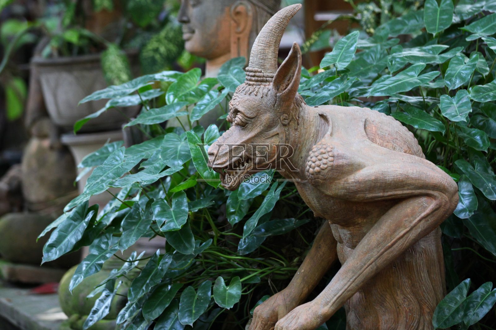 雕塑，建筑和佛教的象征，泰国照片摄影图片