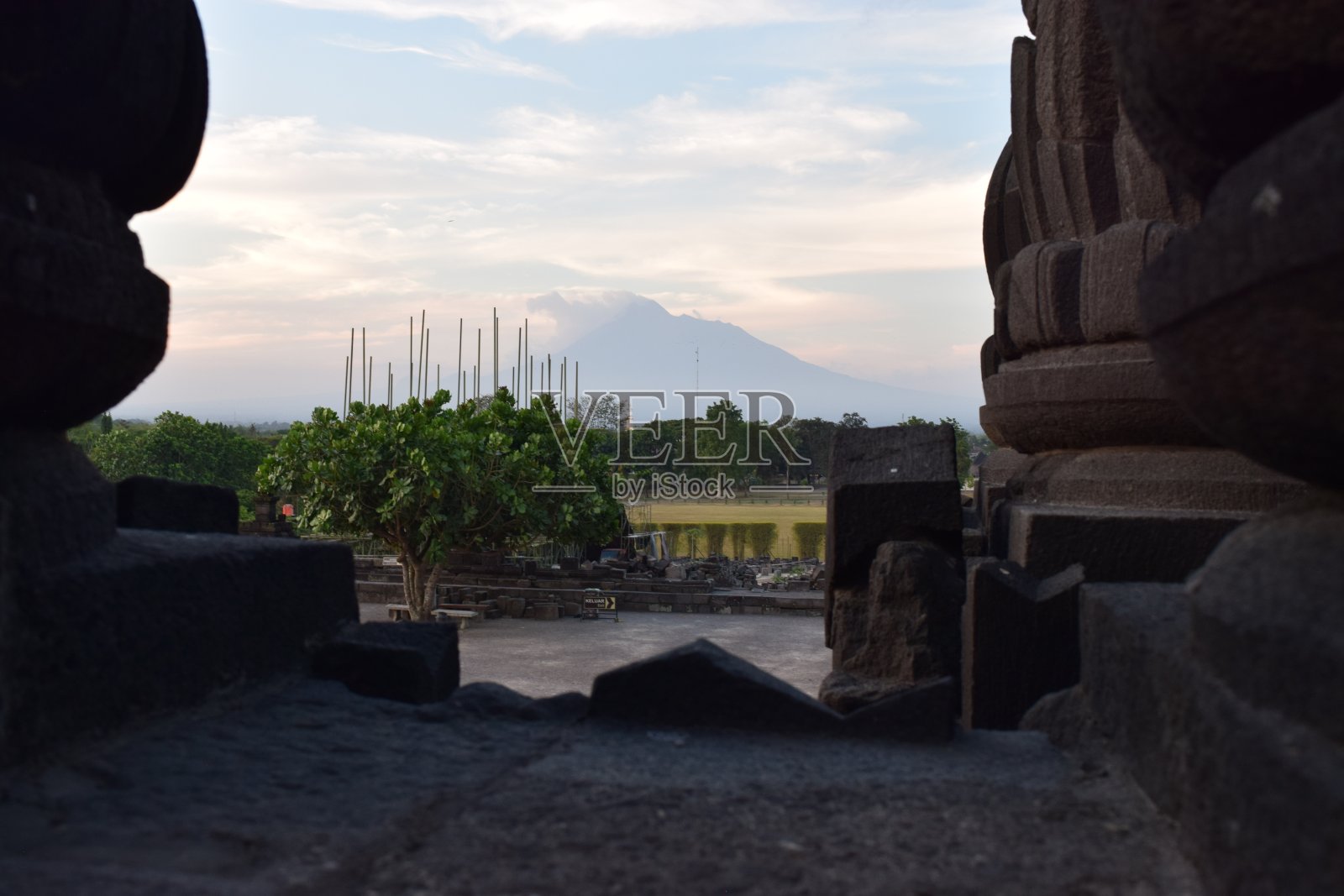 普兰巴南寺日惹照片摄影图片