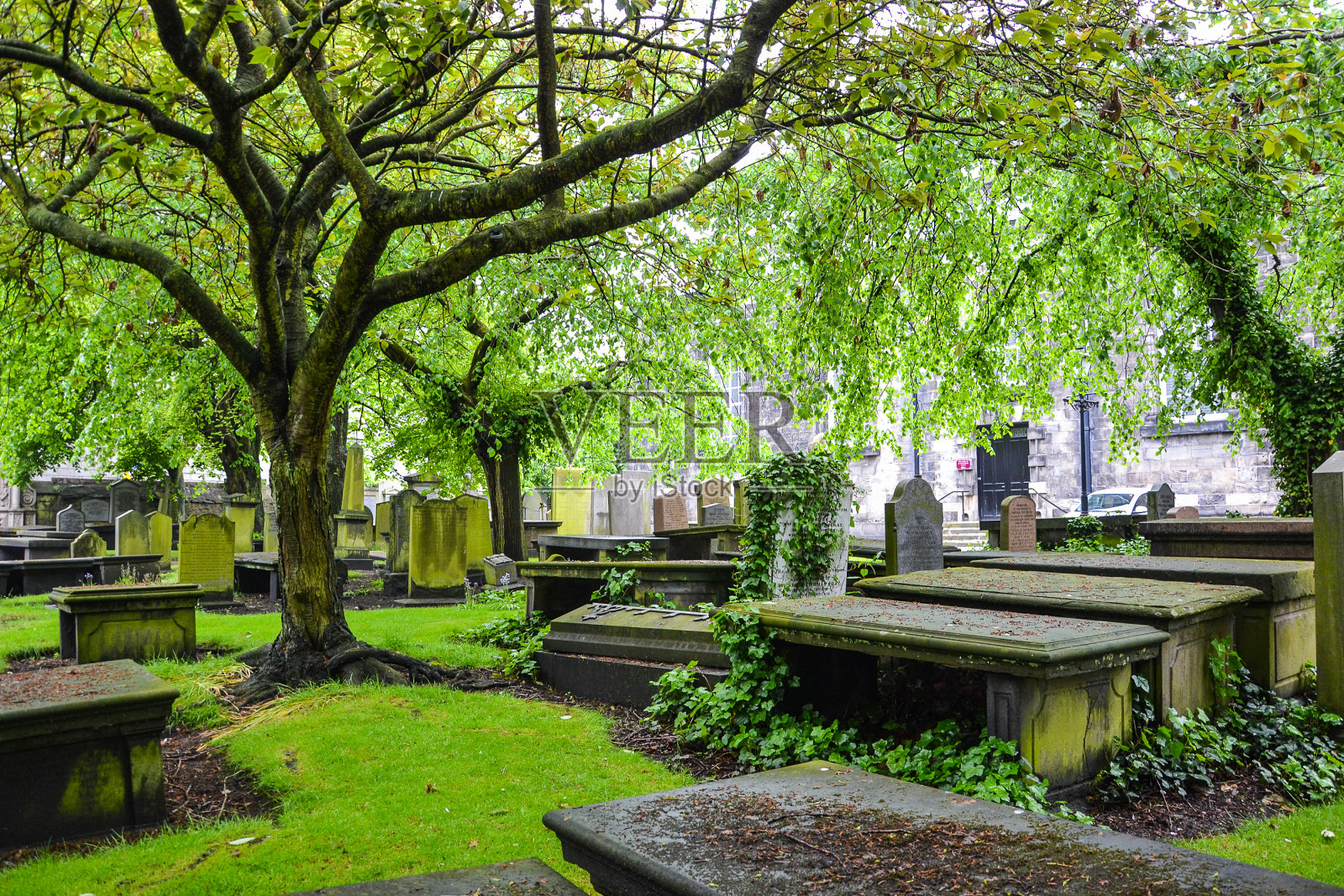 墓地在苏格兰照片摄影图片