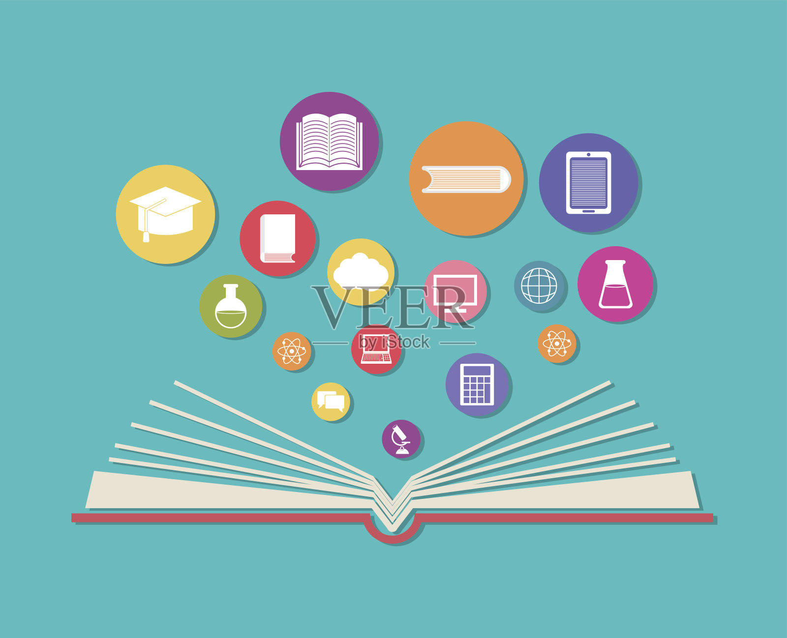 在线教育插画图片素材