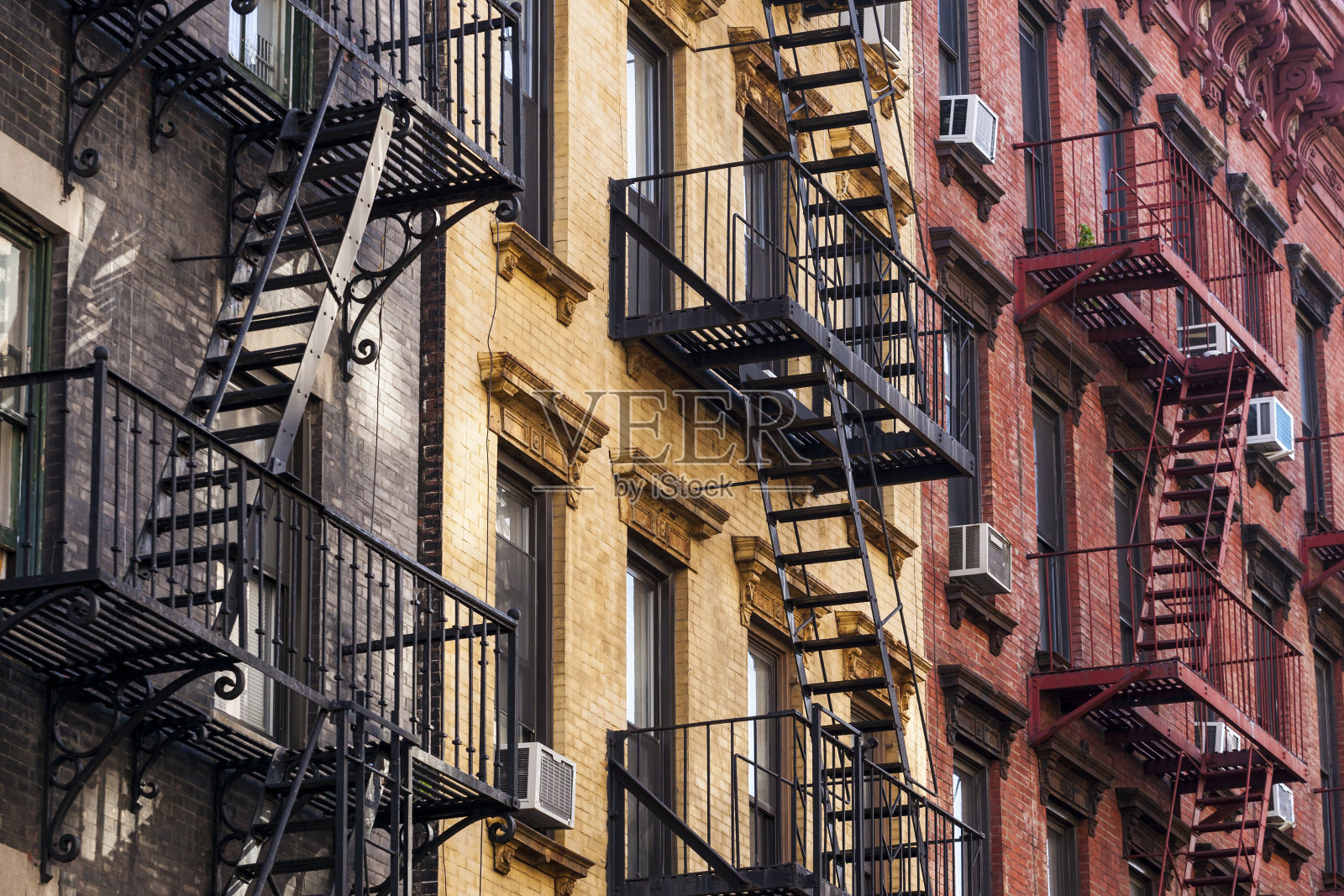 SoHo公寓大楼在纽约市照片摄影图片