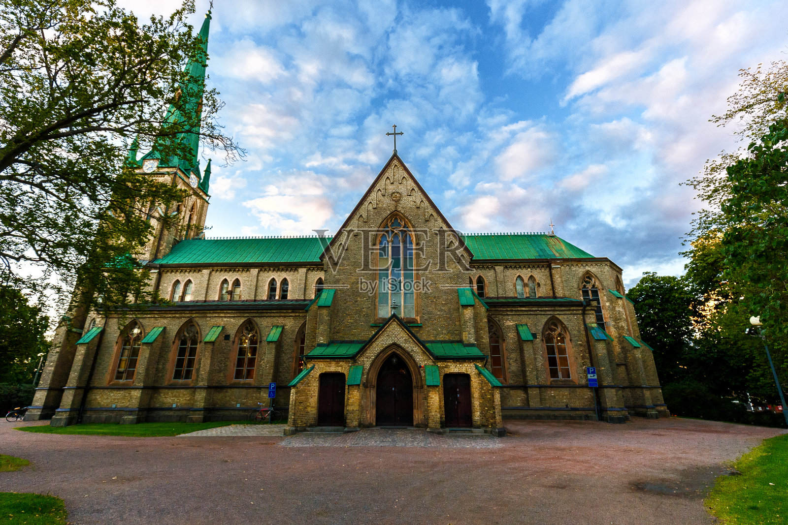 哈加教堂照片摄影图片