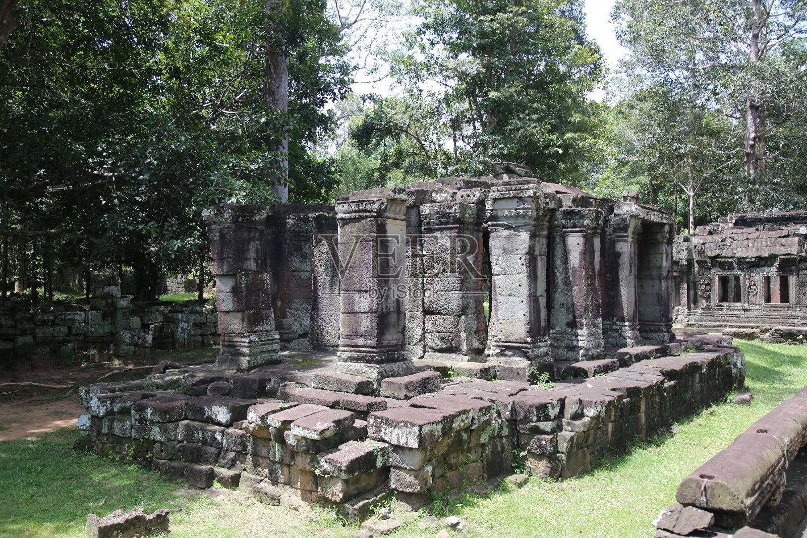 吴哥遗址照片摄影图片