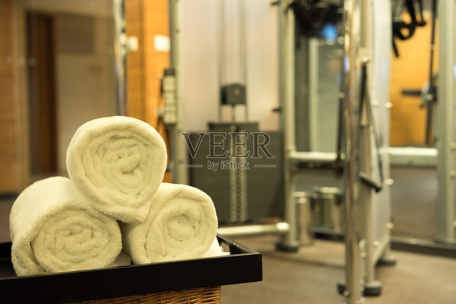 健身俱乐部在豪华酒店内部照片摄影图片