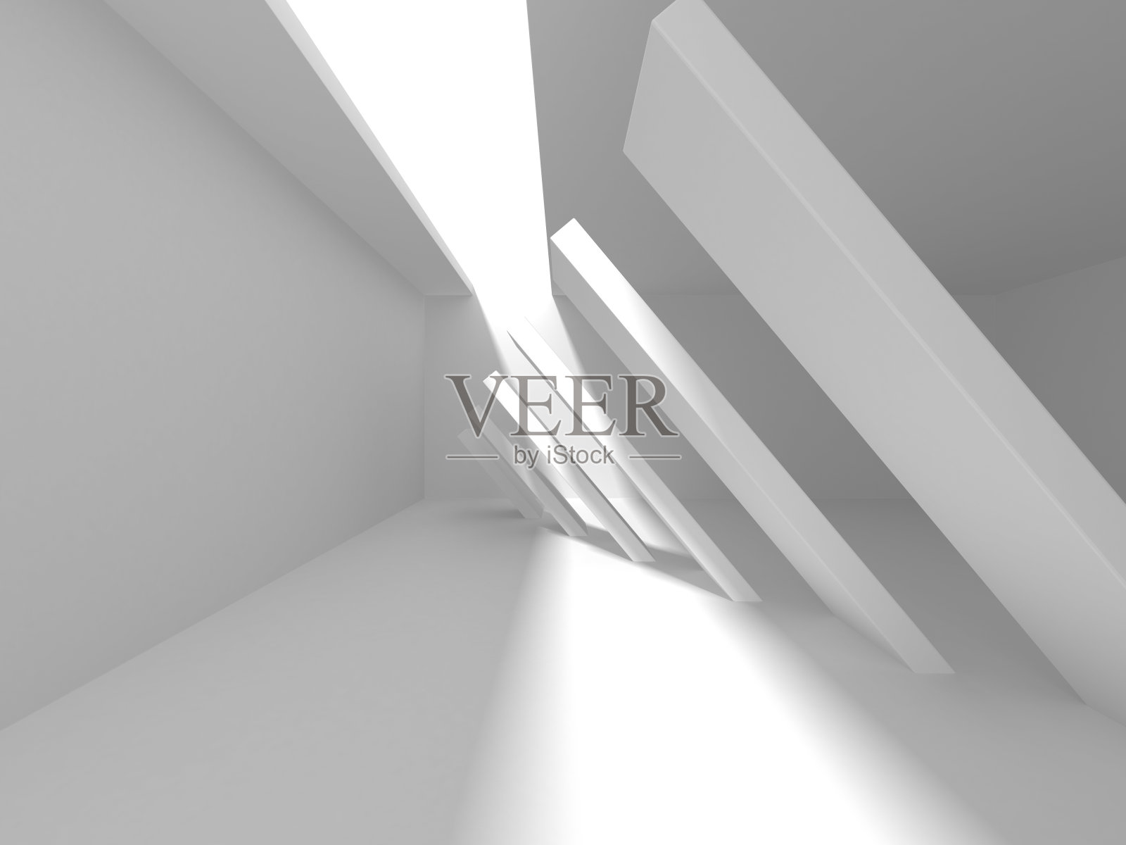 白色建筑建筑现代室内背景照片摄影图片