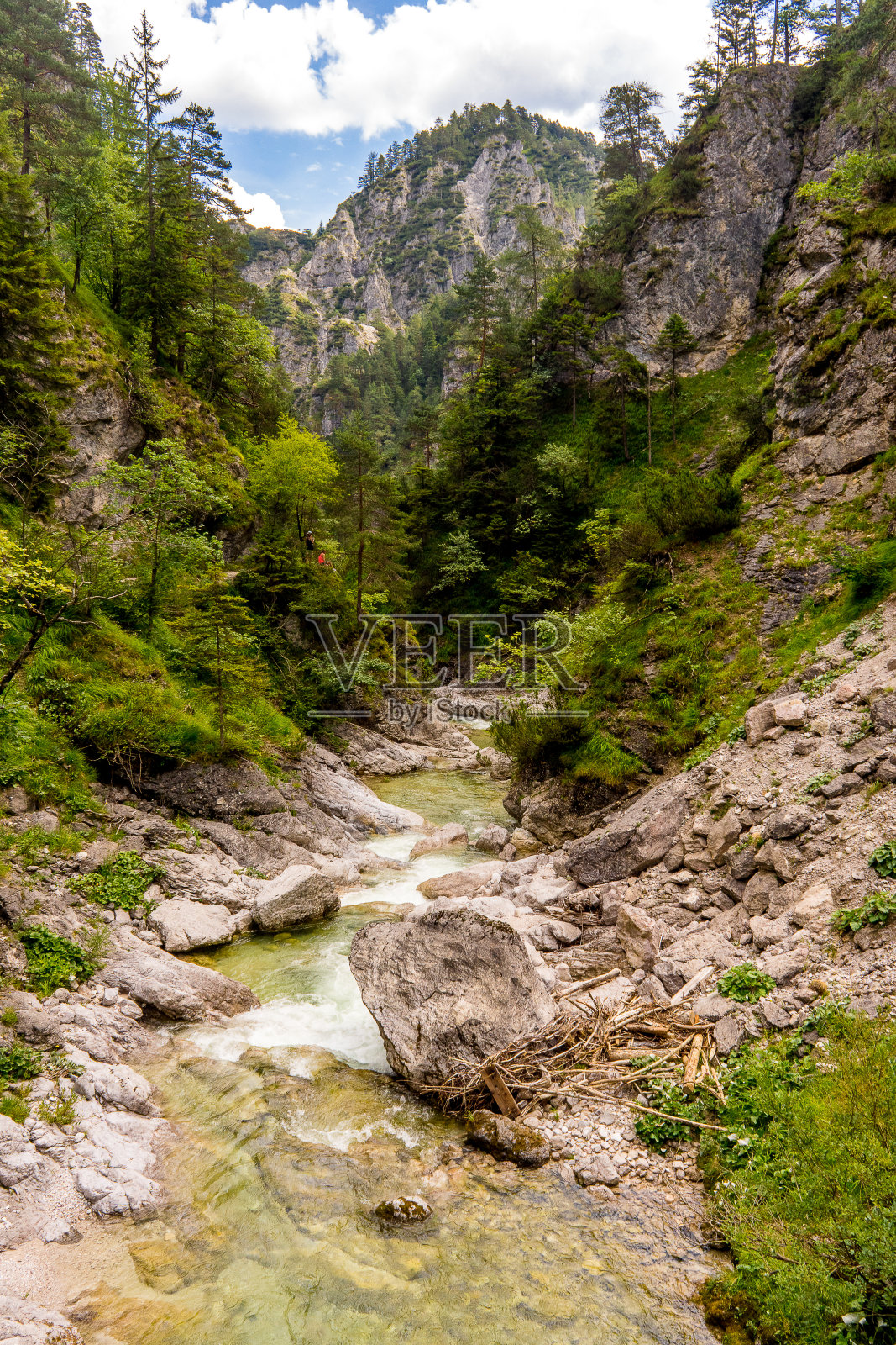Oetscher峡谷、奥地利照片摄影图片