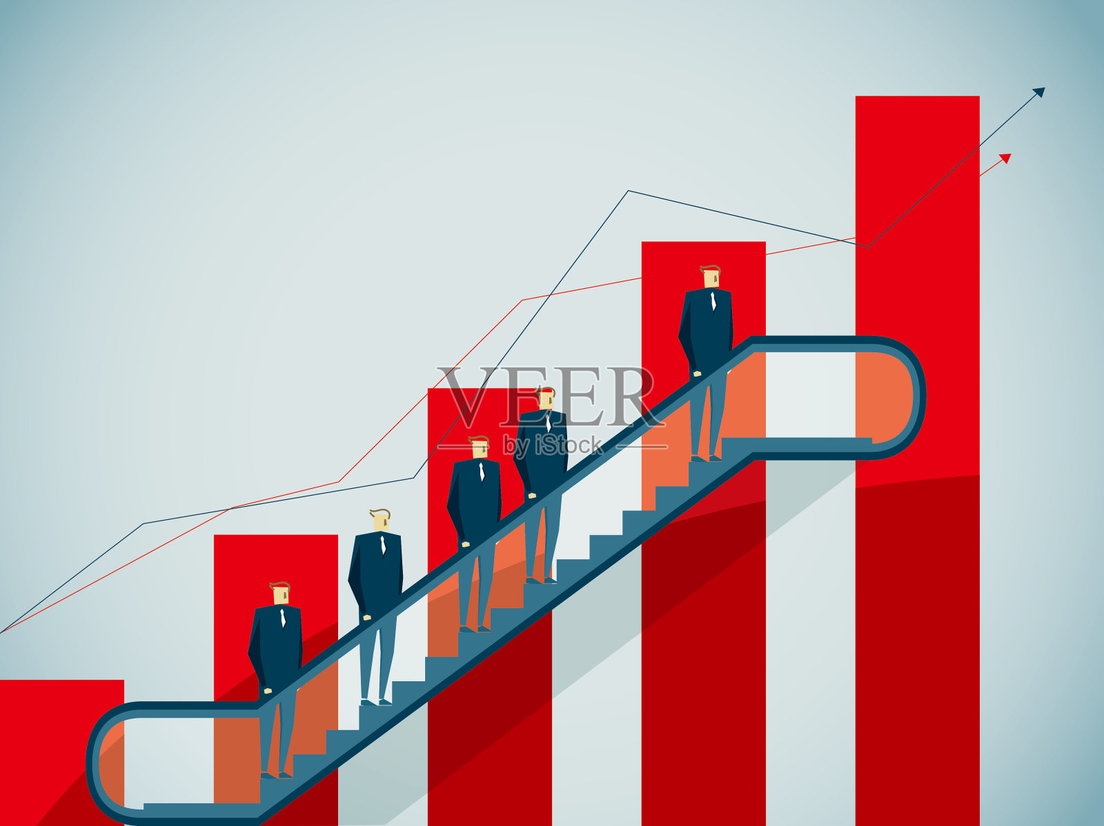 牛市插画图片素材