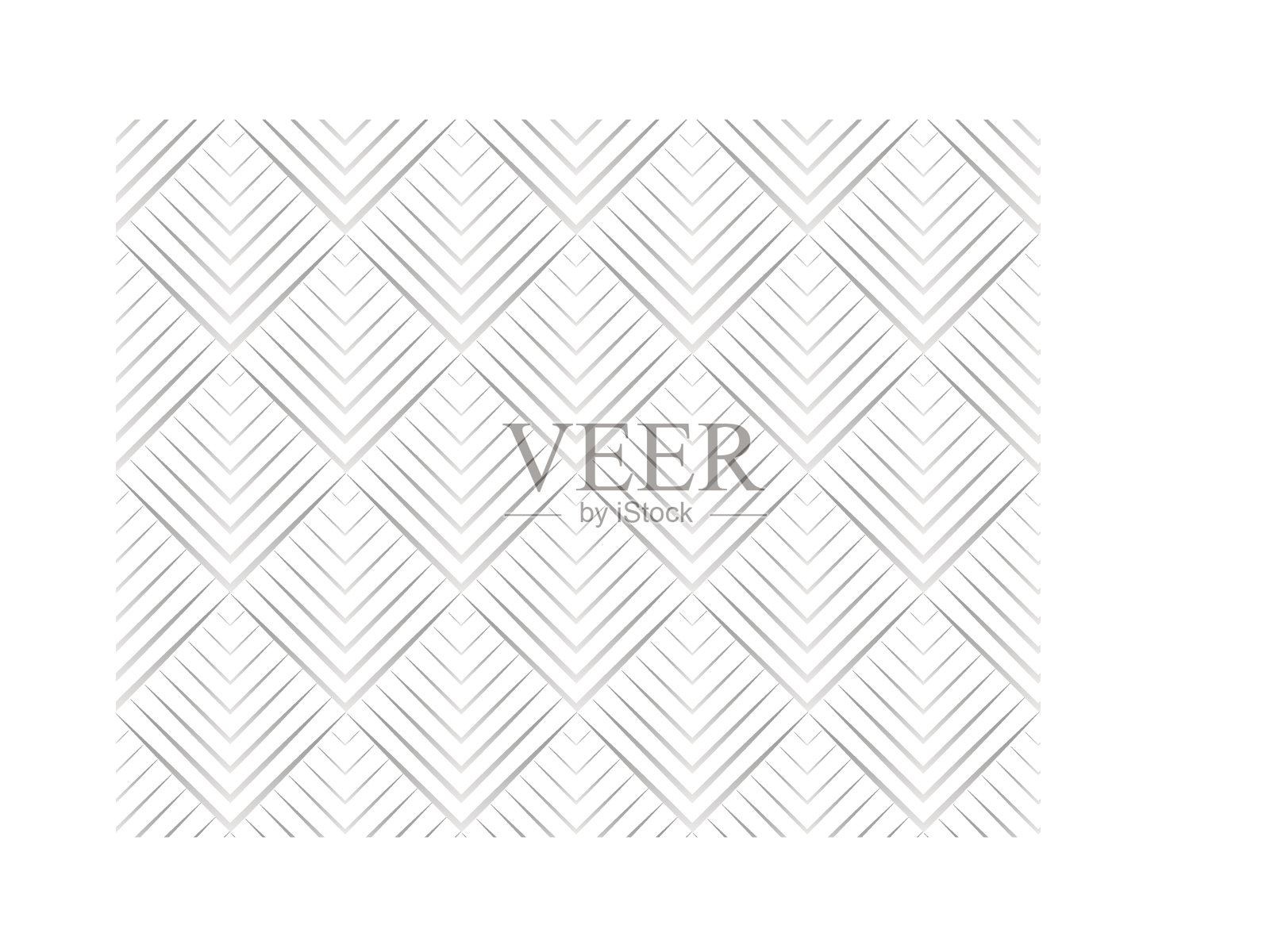 无缝图案与抽象的白色和灰色形状插画图片素材