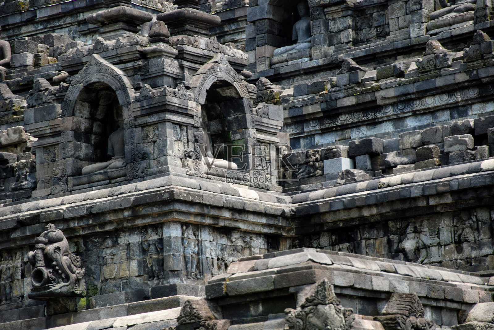 印度尼西亚婆罗浮屠寺庙照片摄影图片