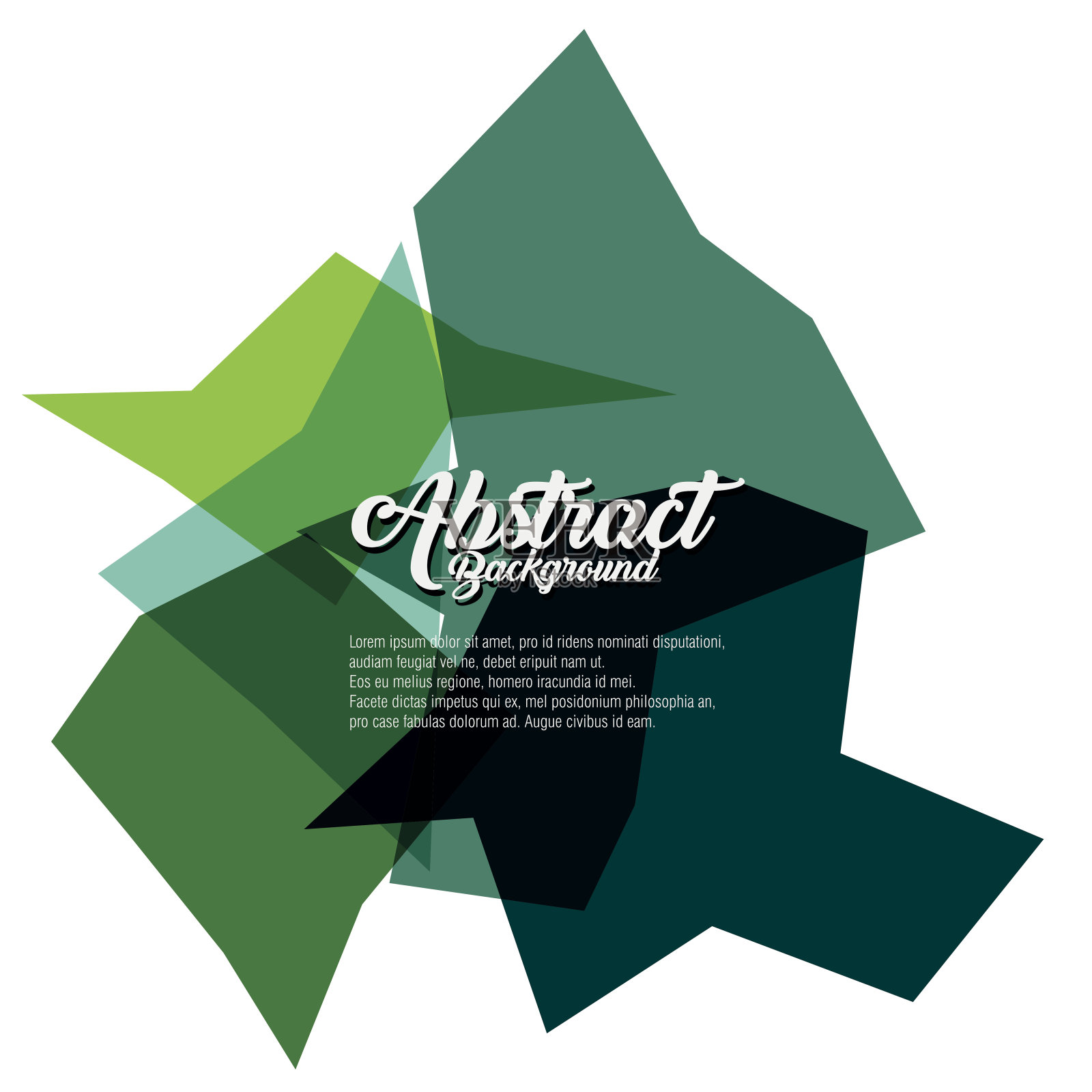 美丽的抽象背景设计模板素材