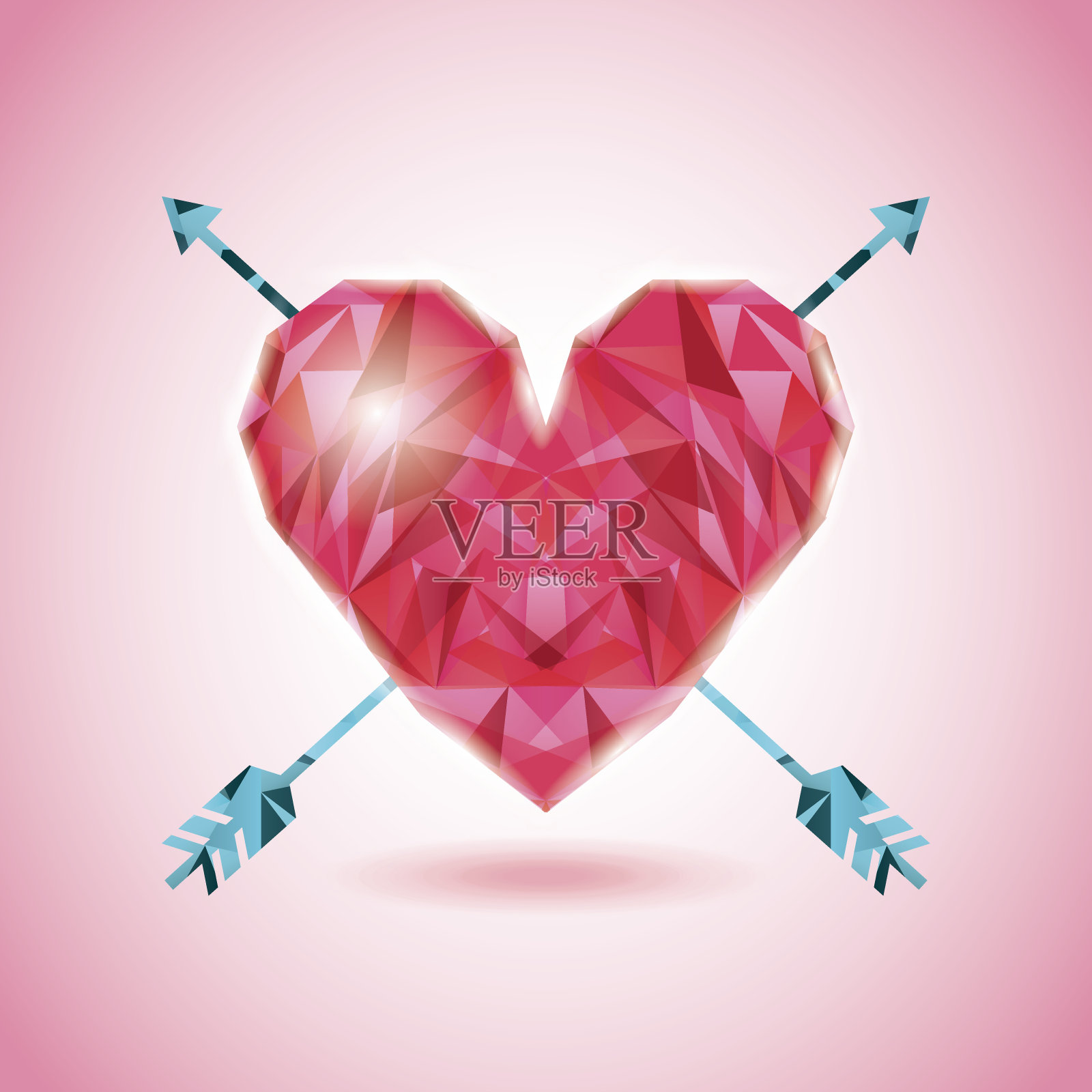 爱的卡片插画图片素材