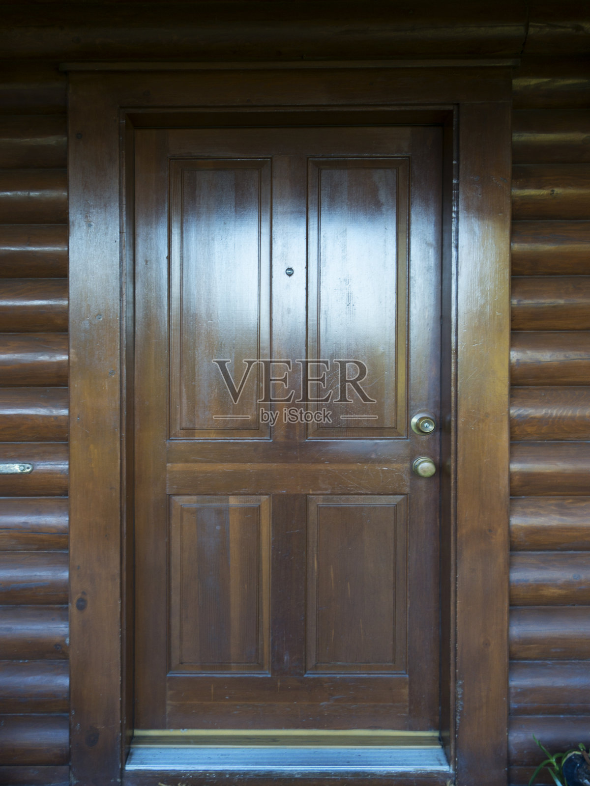 木制的大门照片摄影图片