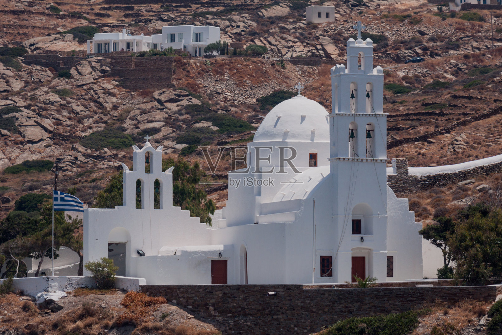 Agia Irini Church Ios Cyclades Islands希腊照片摄影图片