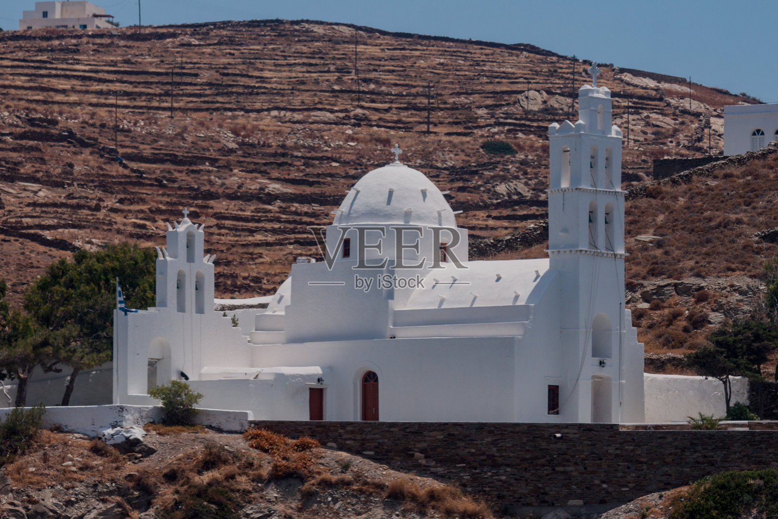 Agia Irini Church Ios Cyclades Islands希腊照片摄影图片