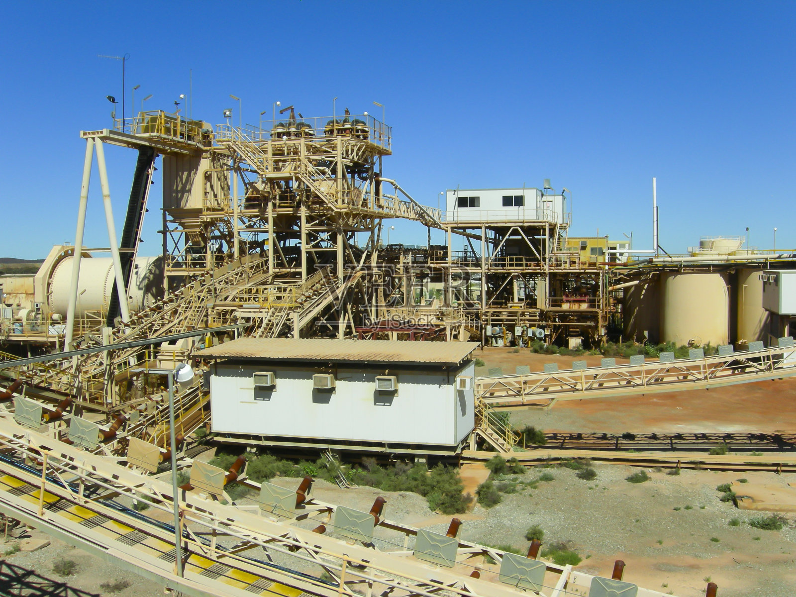 黄金开采工艺厂照片摄影图片