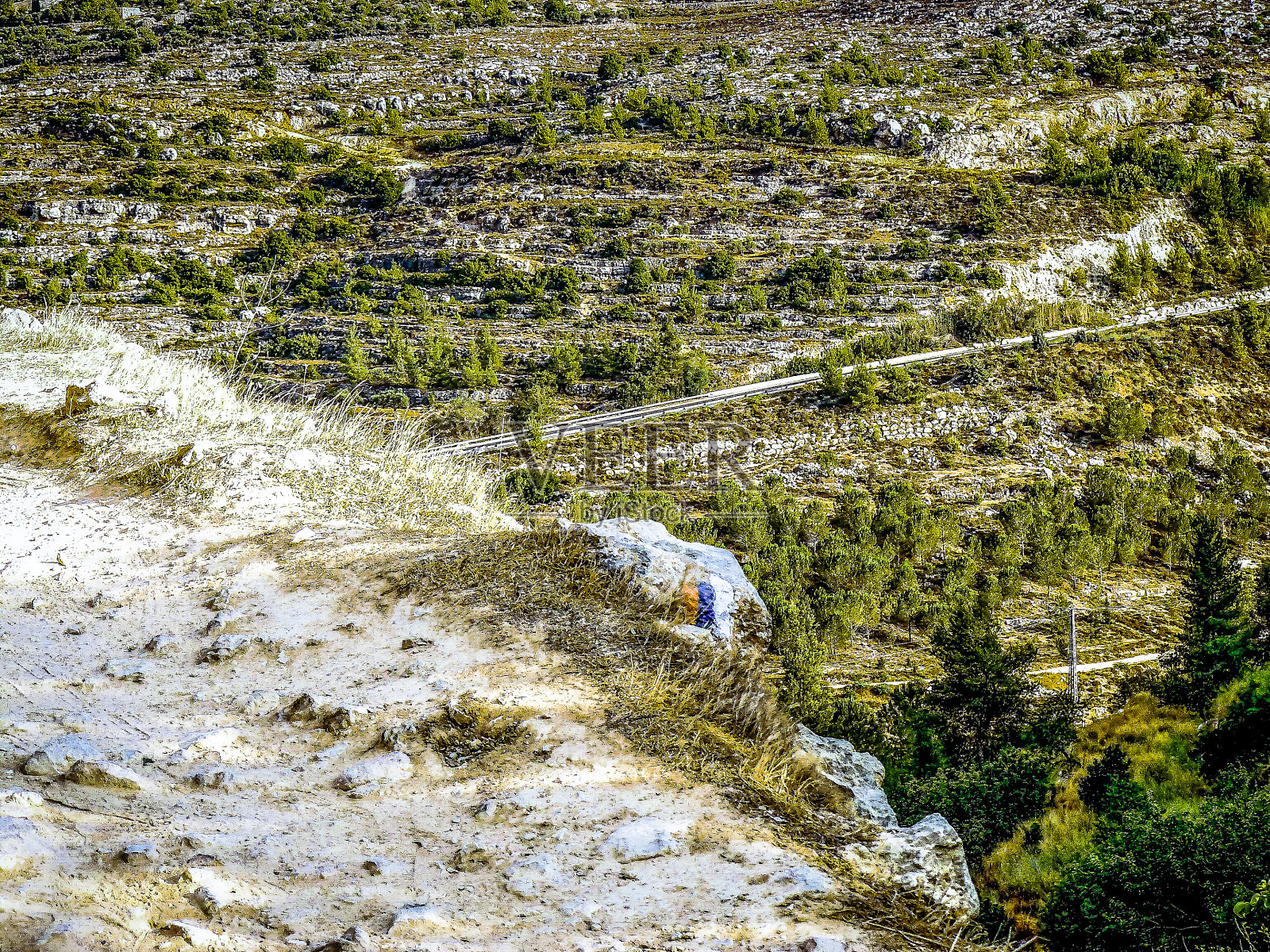 徒步旅行在以色列照片摄影图片