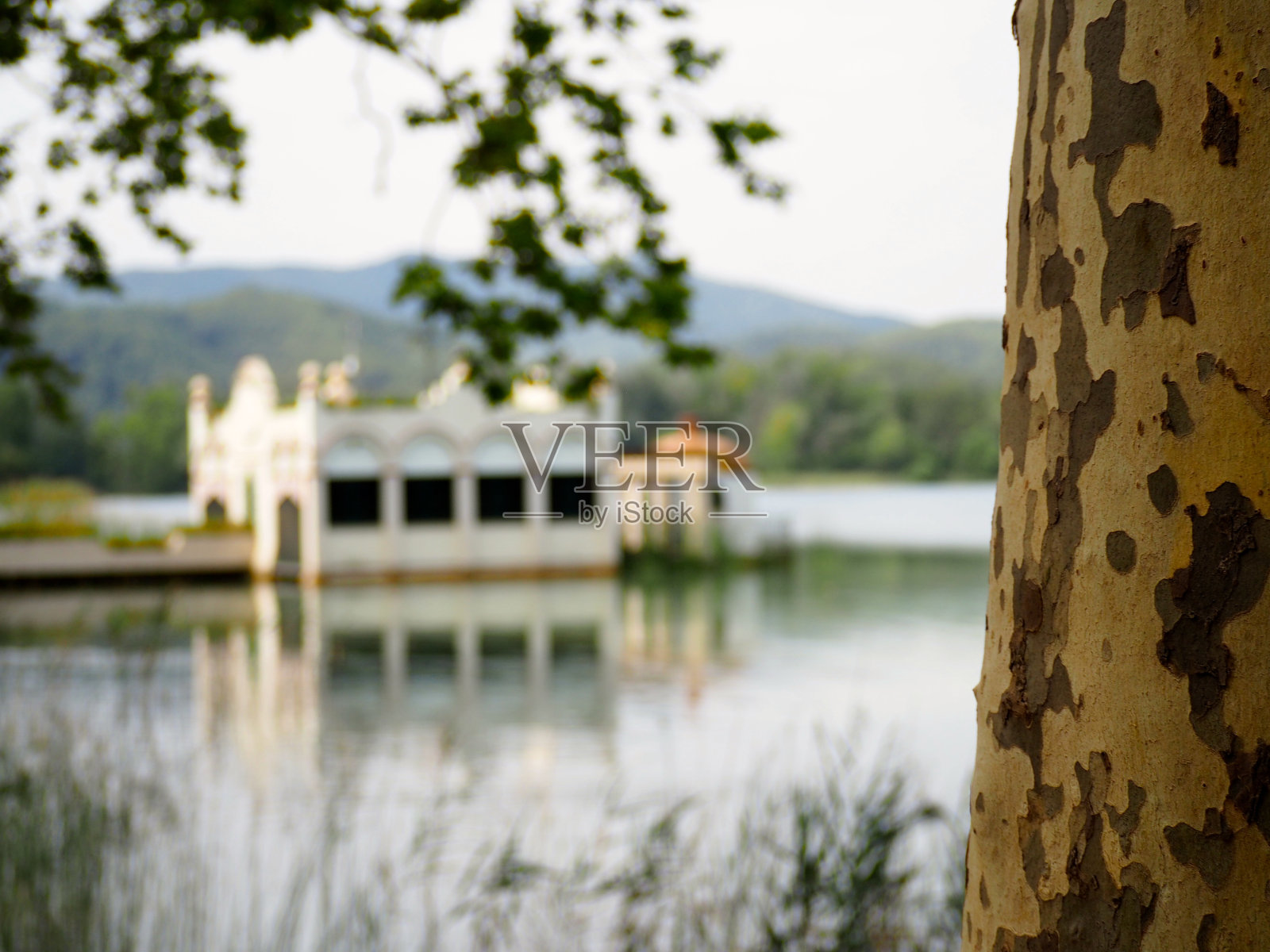 Banyoles的Estany照片摄影图片