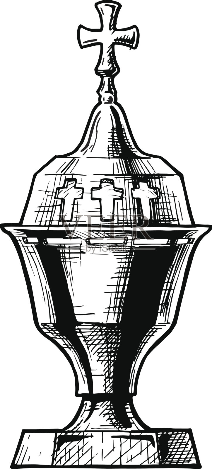 矢量插图的避难所灯设计元素图片