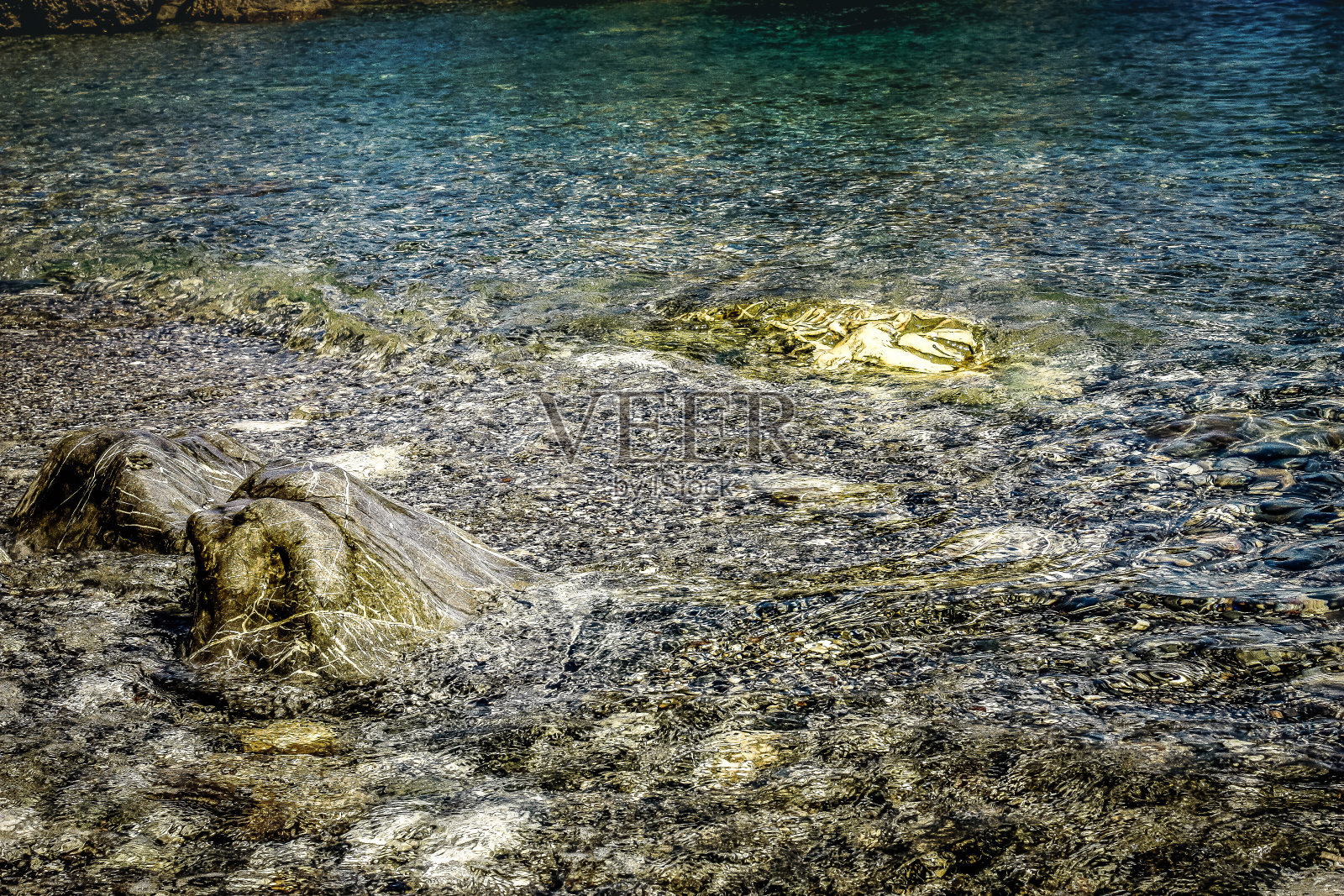 在克里特岛徒步旅行照片摄影图片