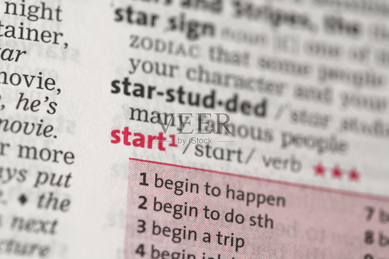 开始定义照片摄影图片