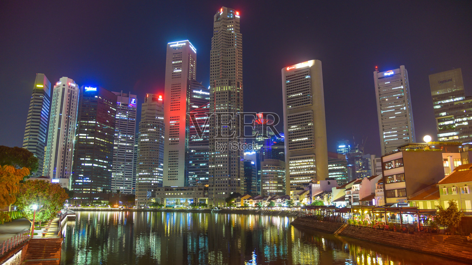 新加坡城市全景照片摄影图片