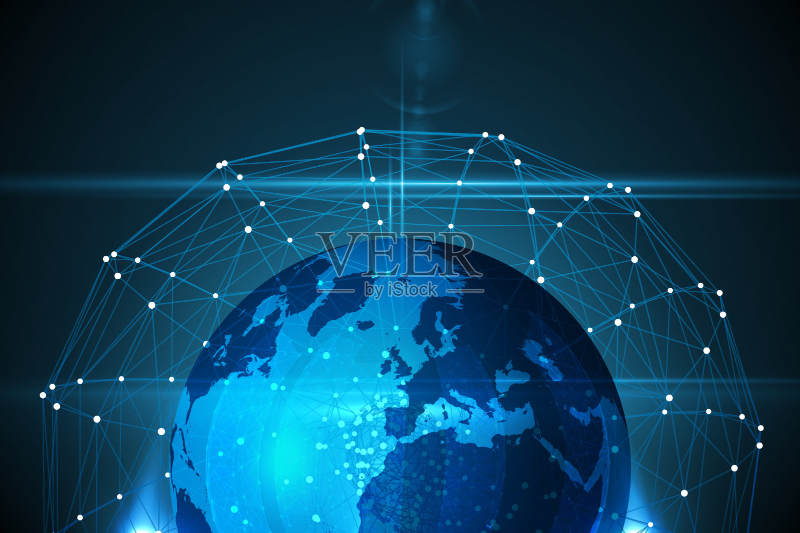 球体在球体上的黑色背景照片摄影图片