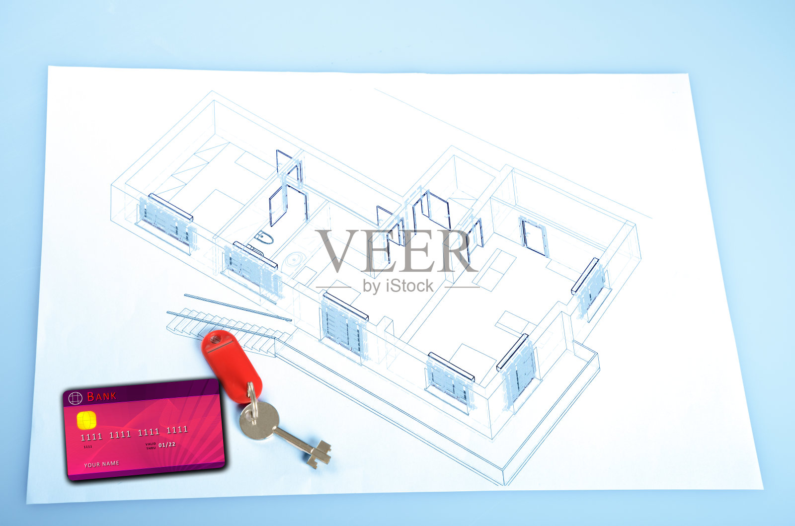 新房子的项目照片摄影图片