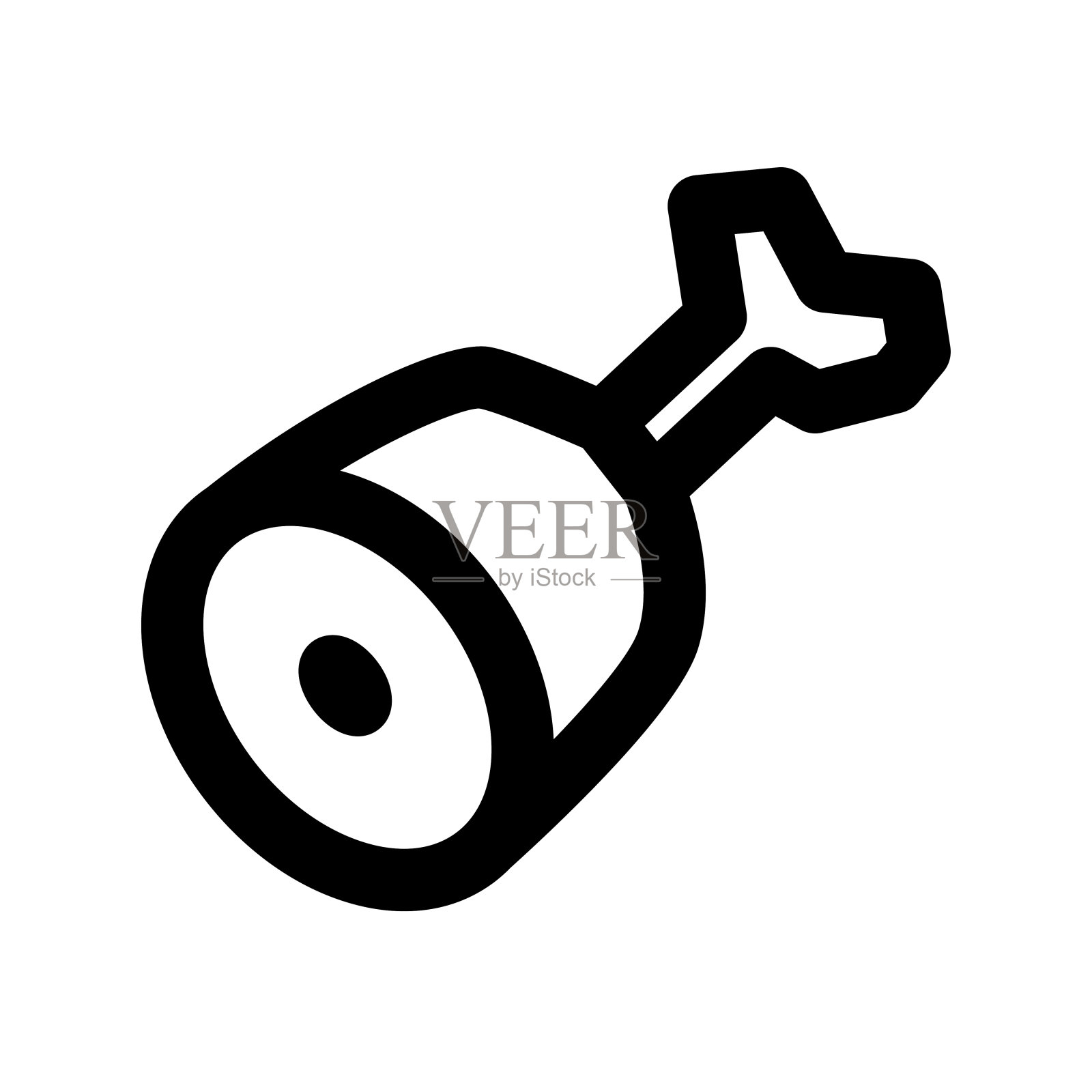 开胃的肉块象征设计元素图片