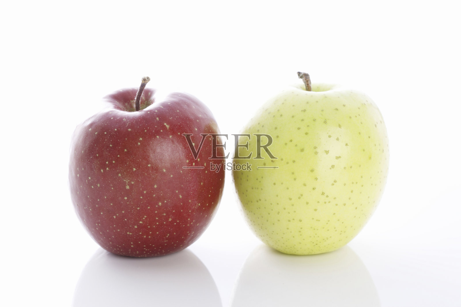 青苹果和红苹果照片摄影图片