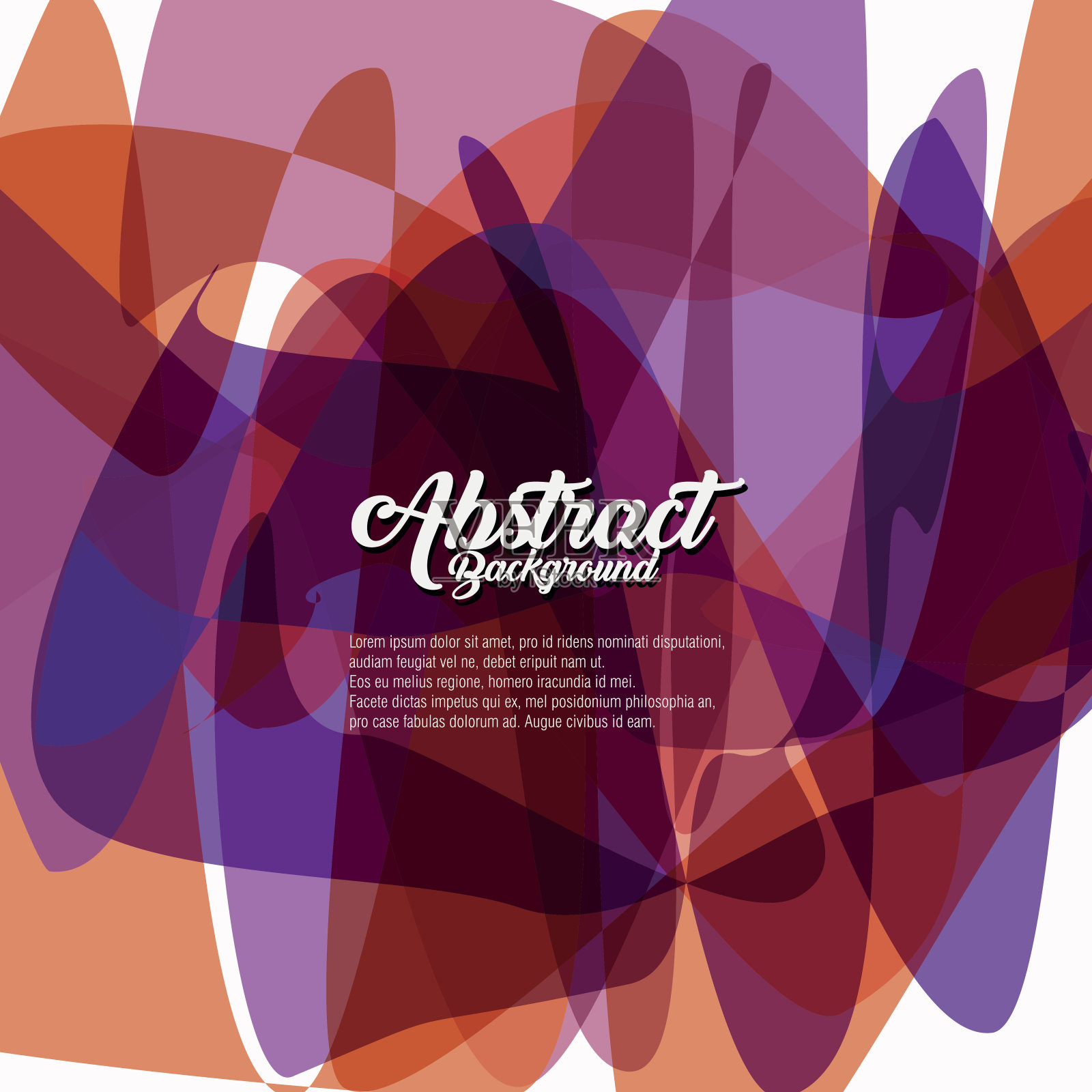 美丽的抽象背景插画图片素材