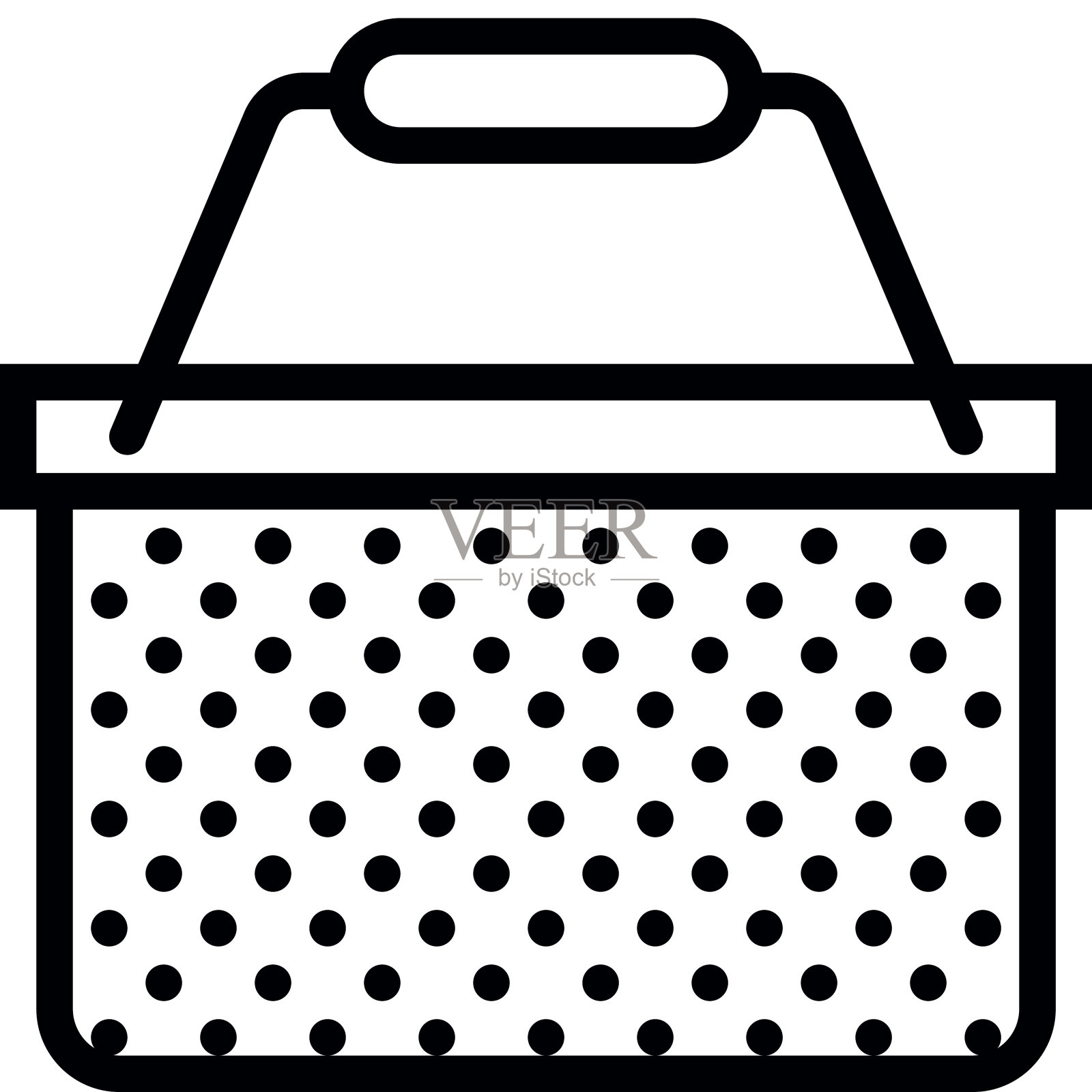 购物篮图标插画图片素材