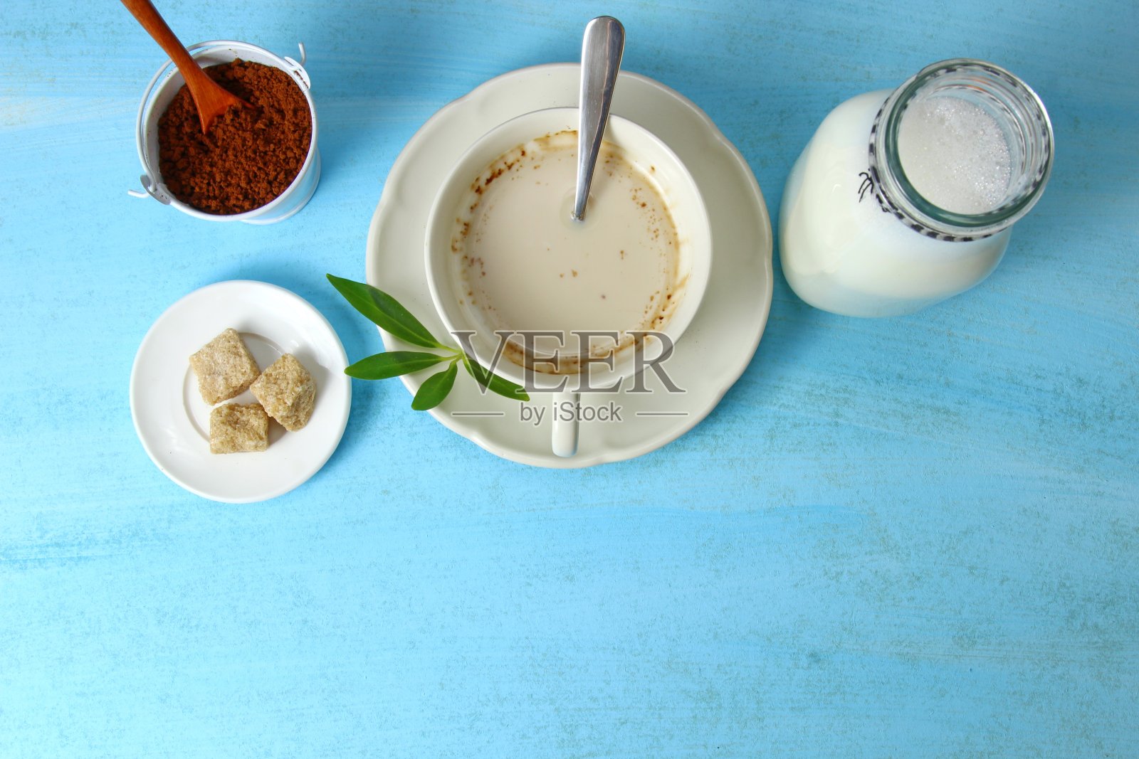 咖啡拿铁照片摄影图片