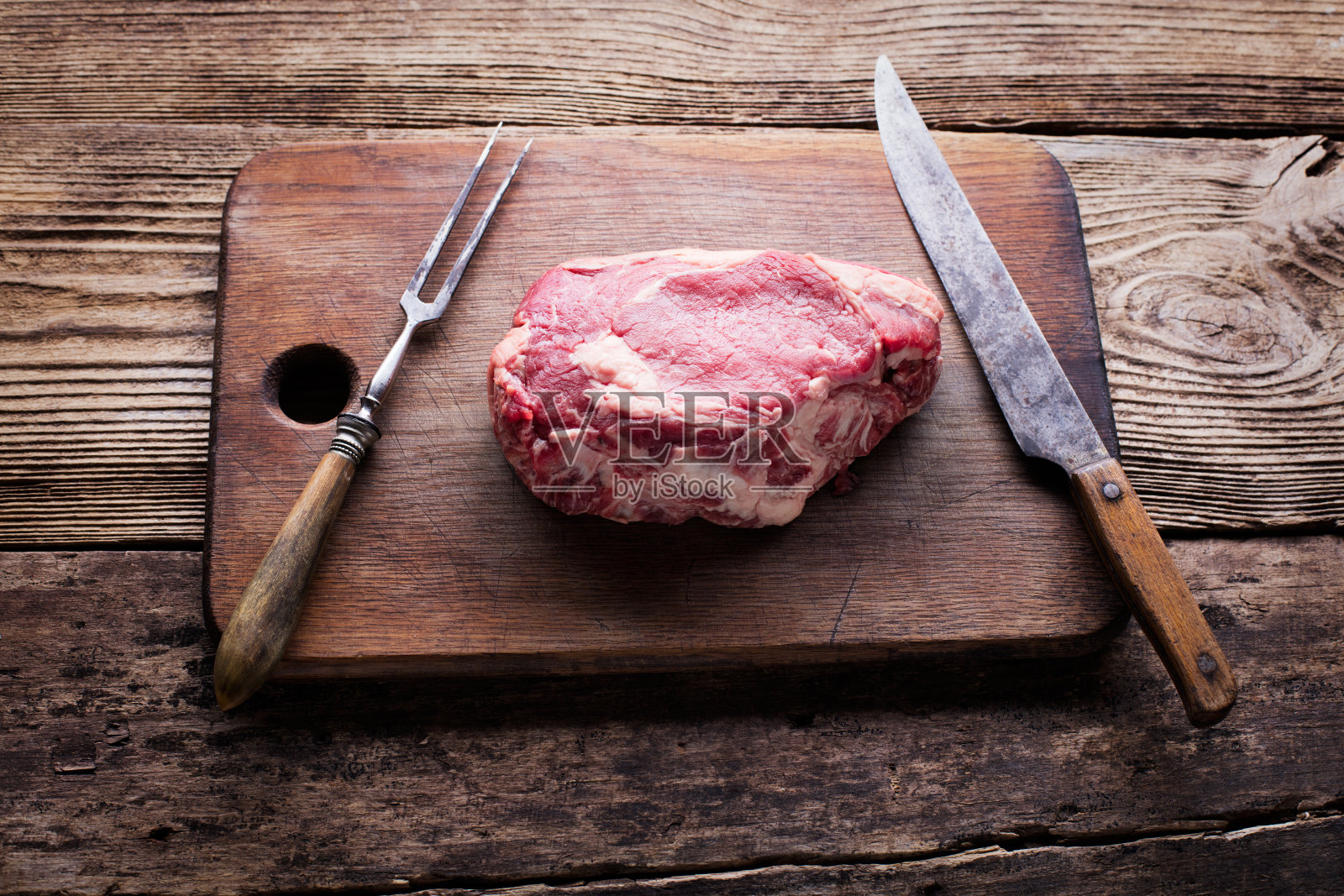 生的牛排照片摄影图片