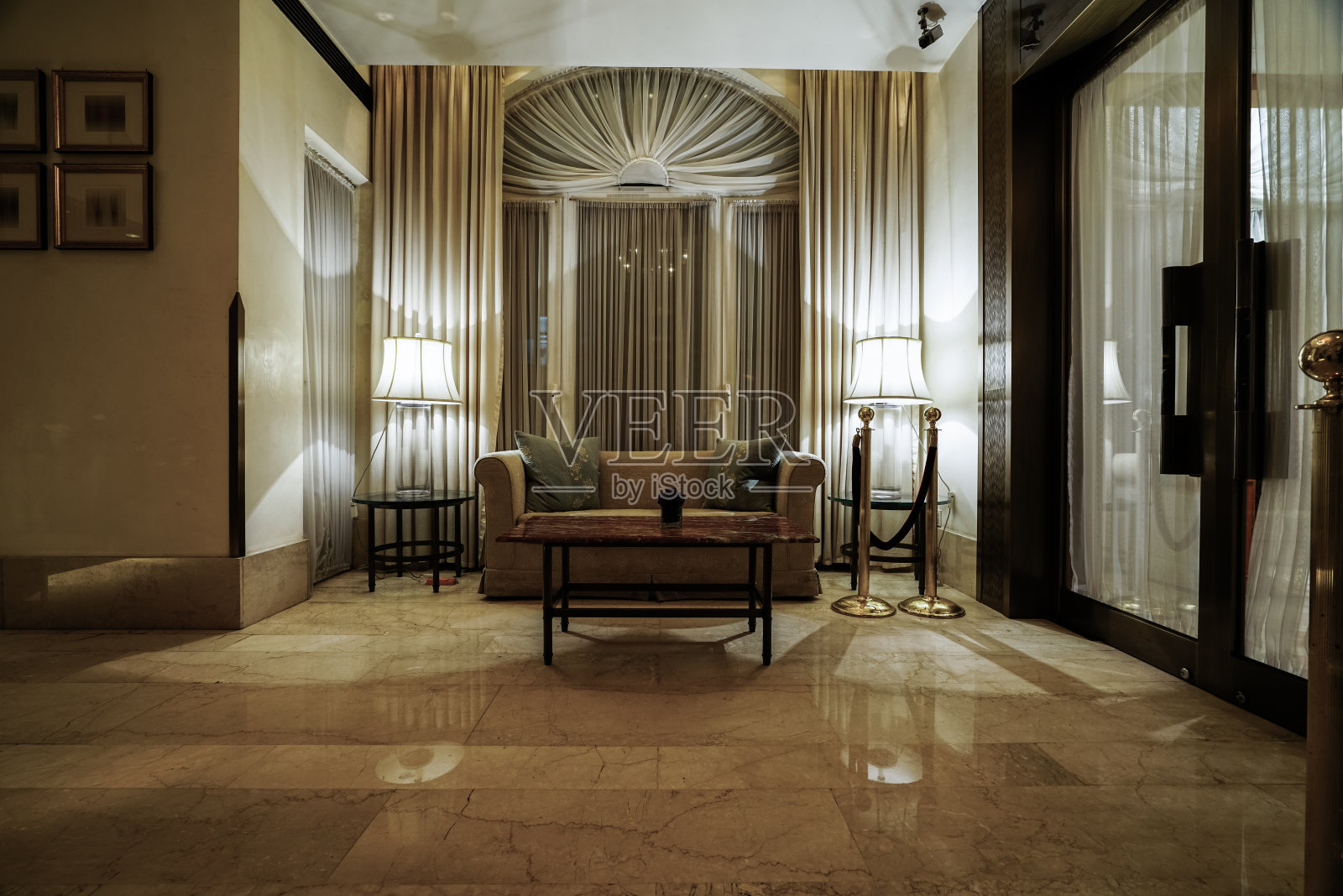 豪华大堂室内照片摄影图片