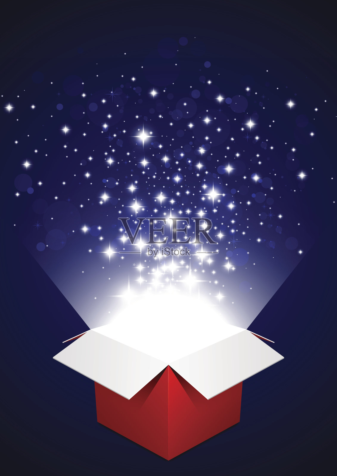 礼物盒插画图片素材